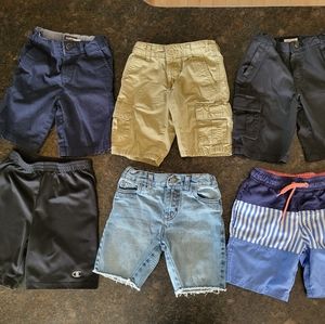 Bundle of little boy's sz 5 shorts & swimsuit